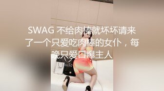 SWAG 不给肉棒就坏坏请来了一个只爱吃肉棒的女仆，每晚只爱口爆主人