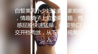 白皙美乳小少妇夫妻居家啪啪，情趣椅子上位骑乘抽插，性感屁股快速猛操，69姿势口交开档肉丝，从下往上视角后入