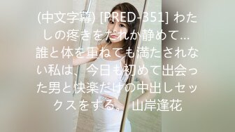 (中文字幕) [PRED-351] わたしの疼きをだれか静めて… 誰と体を重ねても満たされない私は、今日も初めて出会った男と快楽だけの中出しセックスをする。 山岸逢花